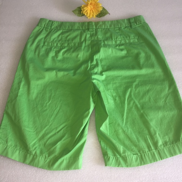 JCrew Lime Green Girl Bermuda Short - Picture 2 of 8